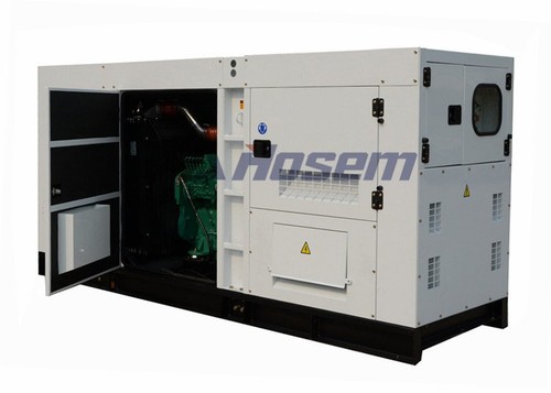 Super Quiet Generator Rate Output 150kVA / 120kW, Standby Output 165kVA / 132kW