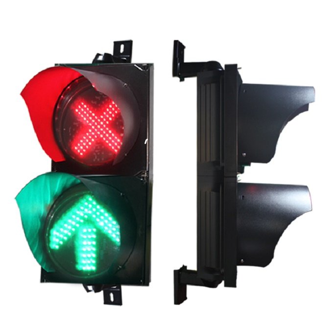200mm Red Cross Green Arrow With Hot Sale  Traffic Signal.