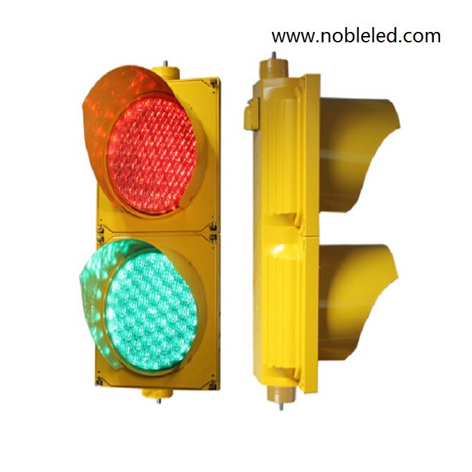 Luz de señal de tráfico rojo-verde de 200 mm con equipo de estacionamiento a la venta