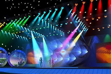 Indoor rental led display makes the stage shine