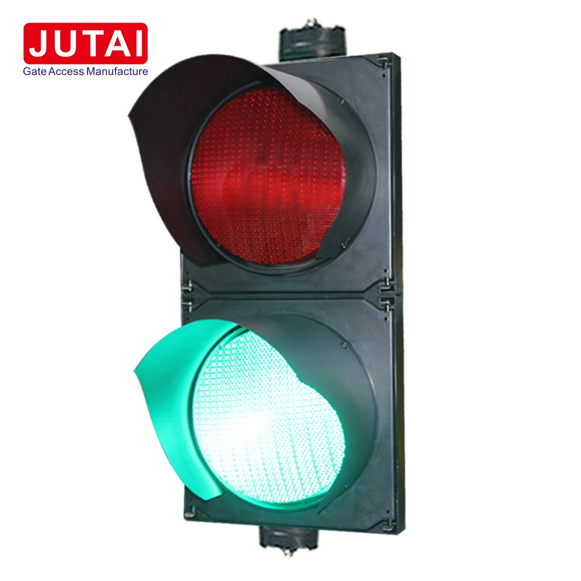 200mm diameter green and red high flux traffic light 