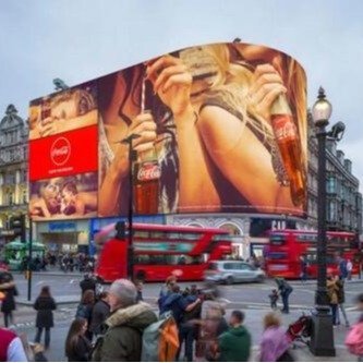 Outdoor LED large screen provides brand new ways of marketing
