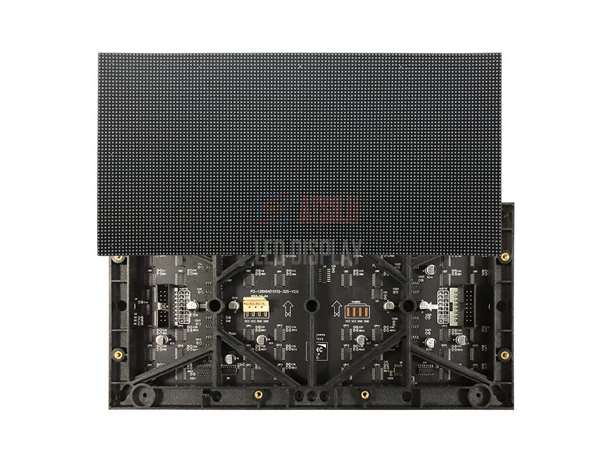 256mmx128mm LED Display Module High-Definition Indoor P2/P4mm Outdoor P4/P8mm LED Module
