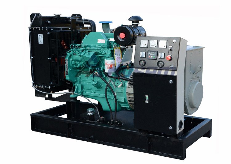 Industrial Generator with Cummins Engine Model 4BT3.9-G1 Leroy Somer ...