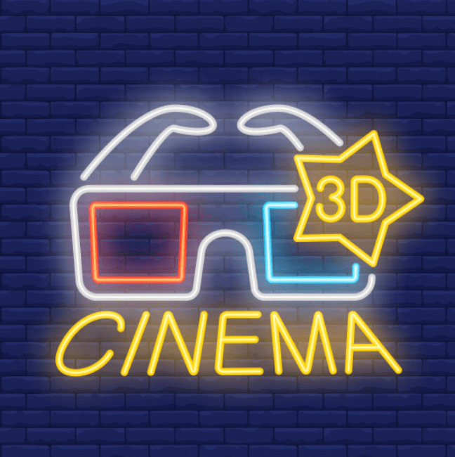 Tipos de gafas 3D en el cine