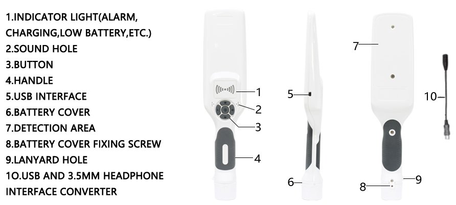 Safeagle Hand-held metal detector 