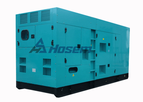 Dieselgenerator van 500 kVA met SDEC-dieselmotor en borstelloze dynamo