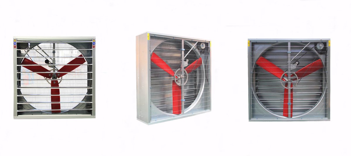 Ventilateur pour poulailler pour ventilation et refroidissement 