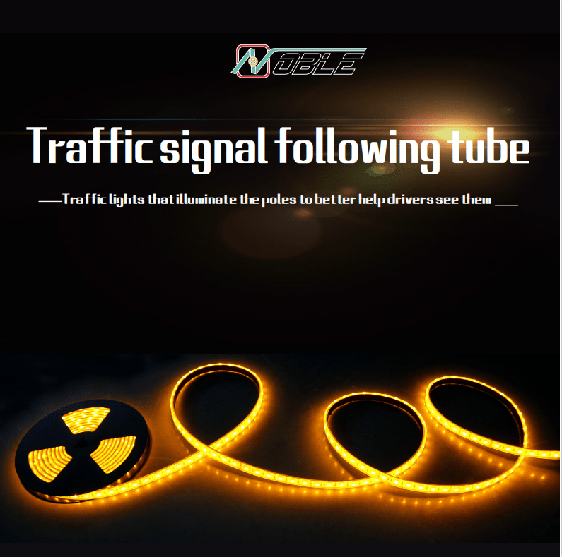 Feu de poteau de signalisation à LED