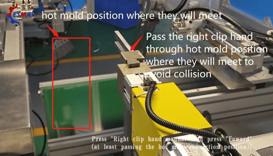 check fixture mold connection