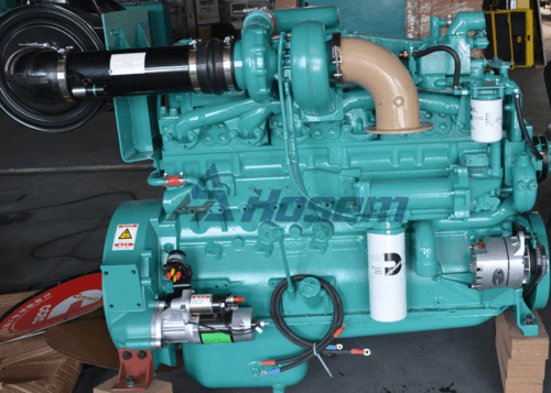 Cummins-dieselgenerator met NTA855-G4 nominaal vermogen 350kVA