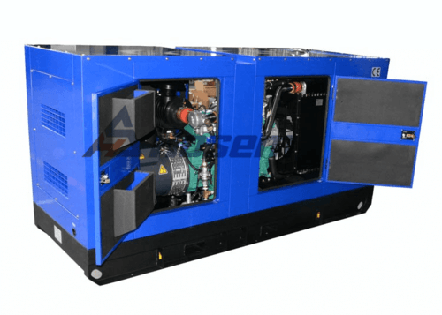 Dźwiękoszczelny generator prądu z silnikiem chińskiej marki 25kVA