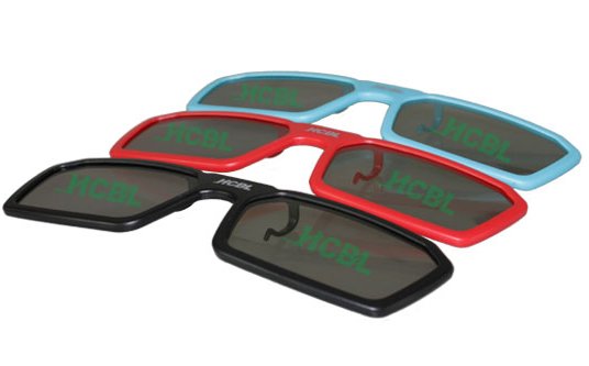 clip-on 3d glasses 