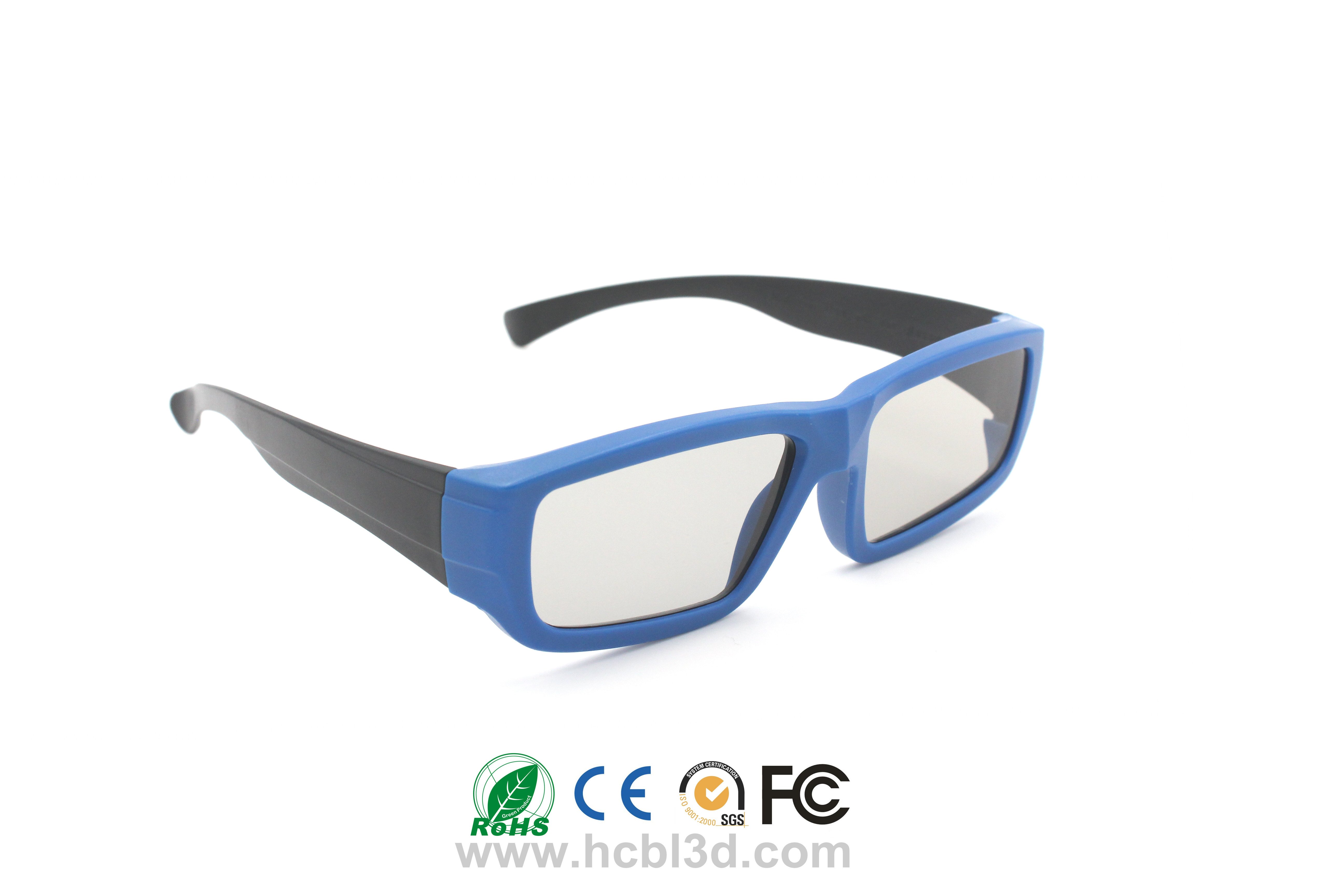 kid-size 3d glasses recyclable polarized cinema 3D glasses