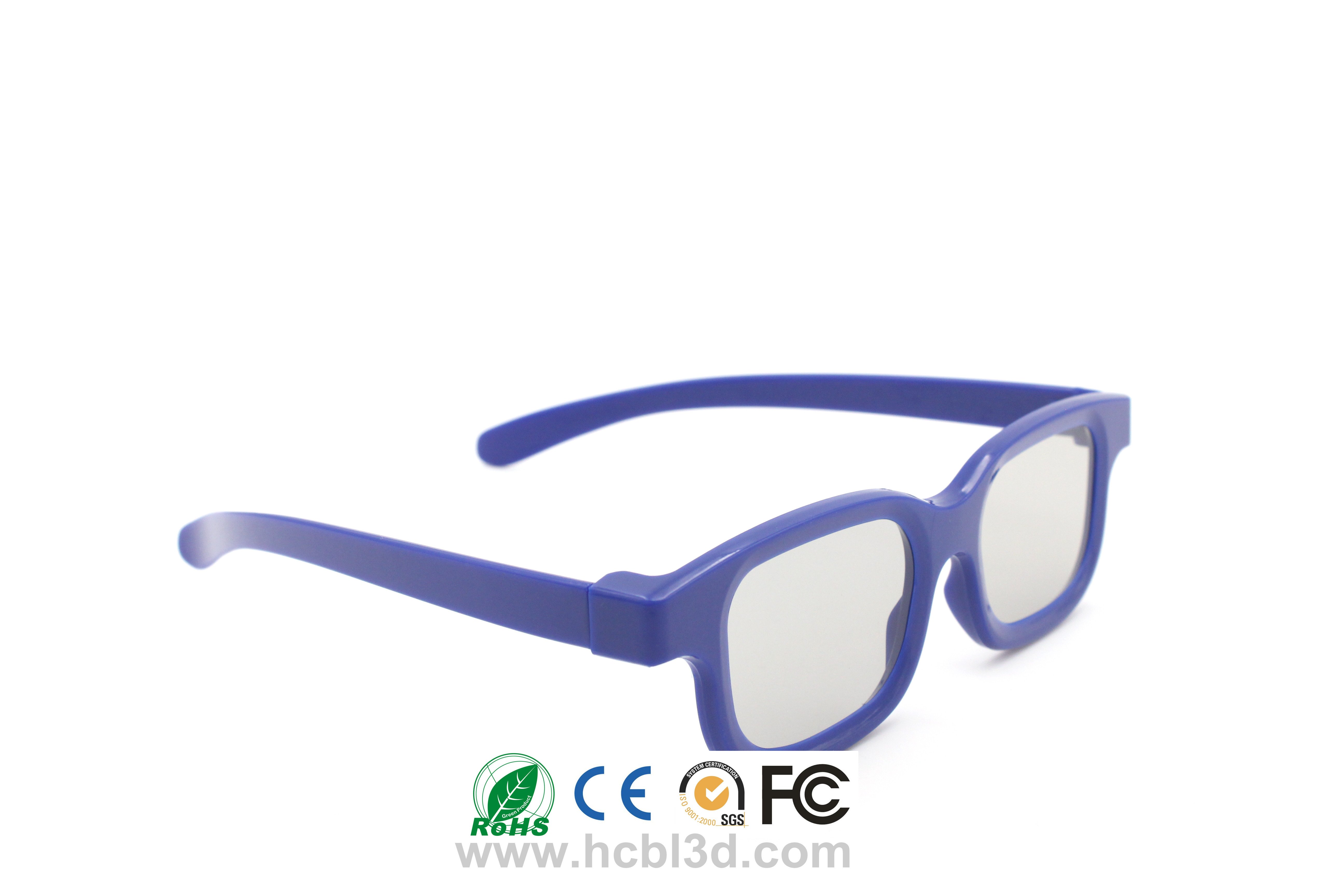 Gafas universales de cine pasivo 3D con lente polarizada de alta calidad para una mejor experiencia 3D