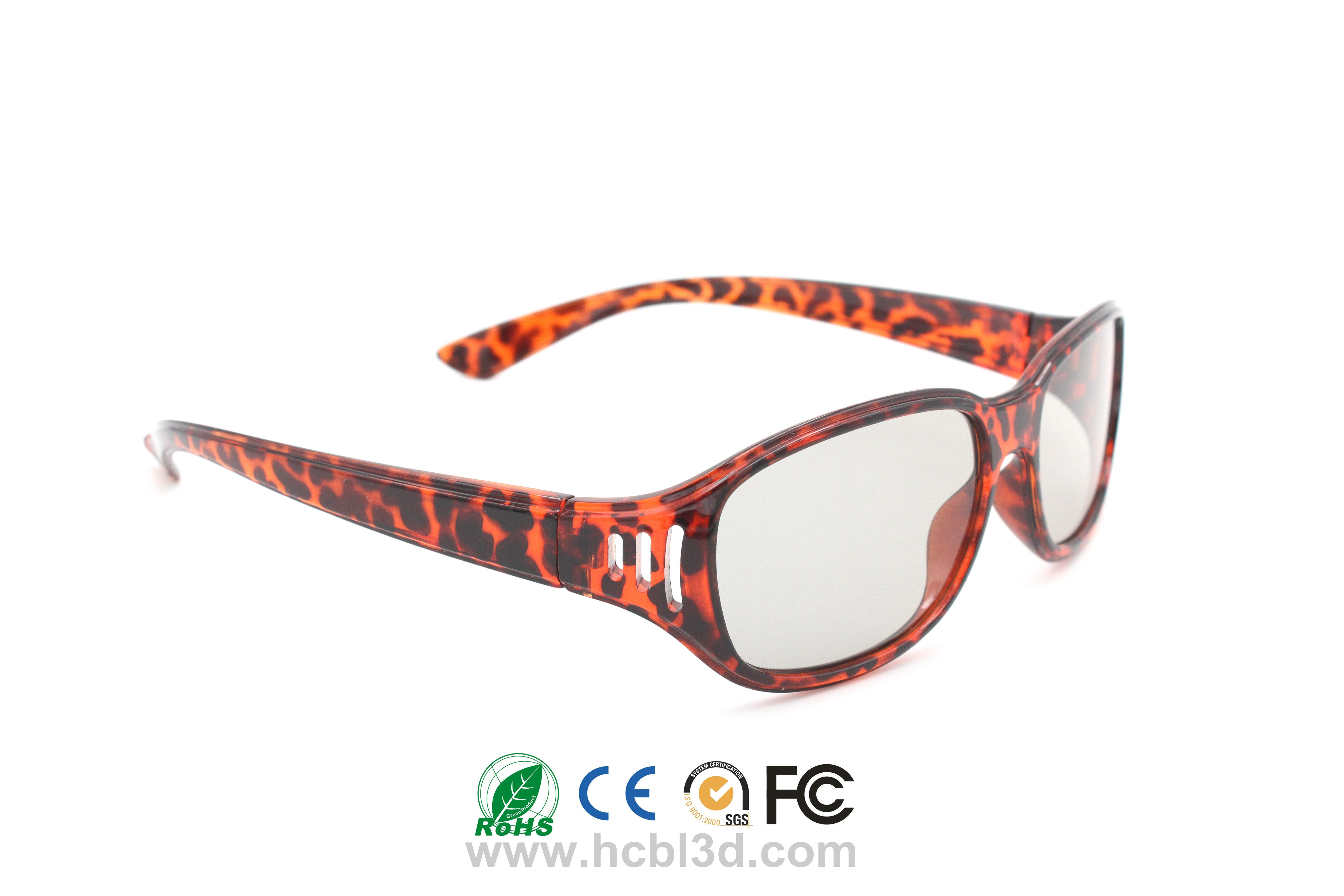 Gafas 3D de uso múltiple para cine 3d Red Panther Design Reutilizable