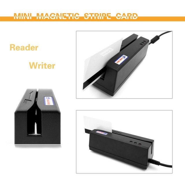 magnetic card reader & writer for full 3 Track programmable