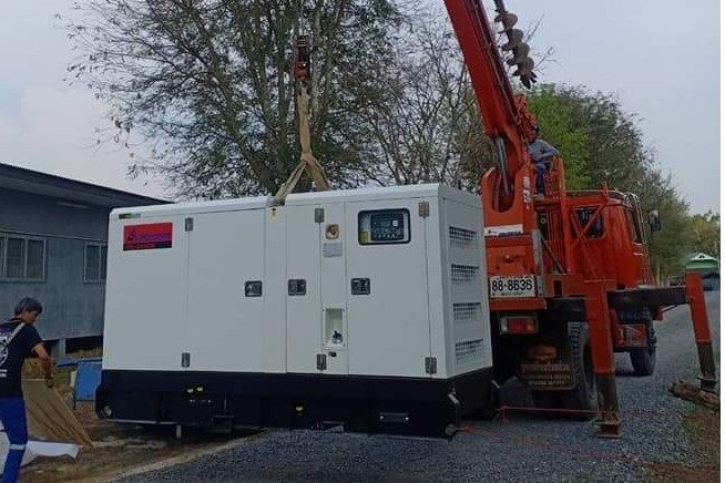 Installazione del generatore diesel sul lato client