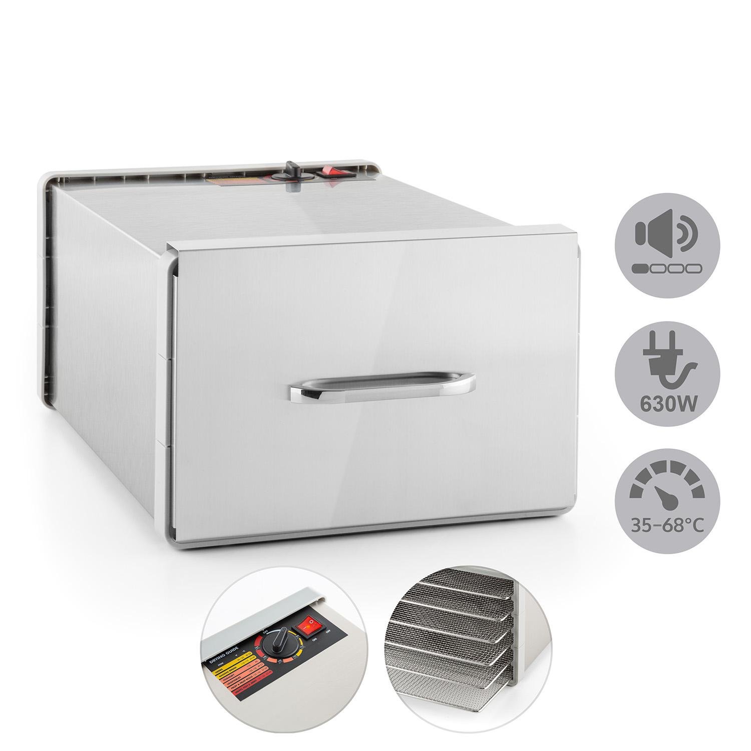 Food Dehydrator 220V Home Stainless Steel 6 Trays