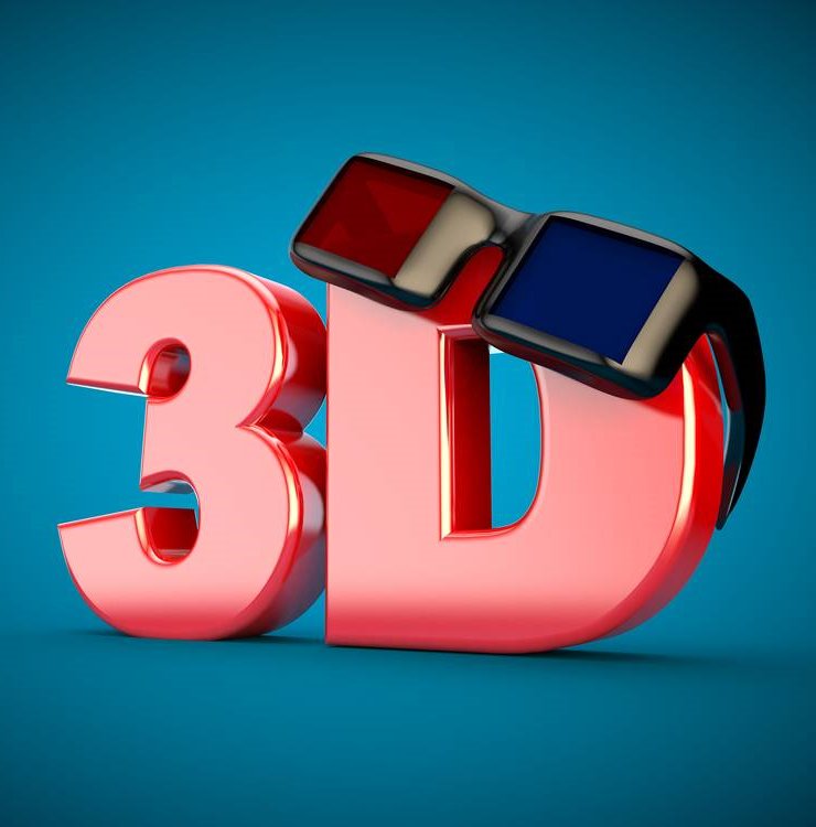 HCBL anaglyph 3D glasses