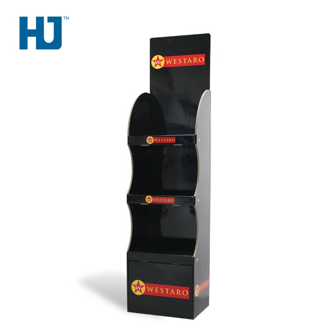 Cardboard Floor Displays Hardware Product Display Stand For Promotion