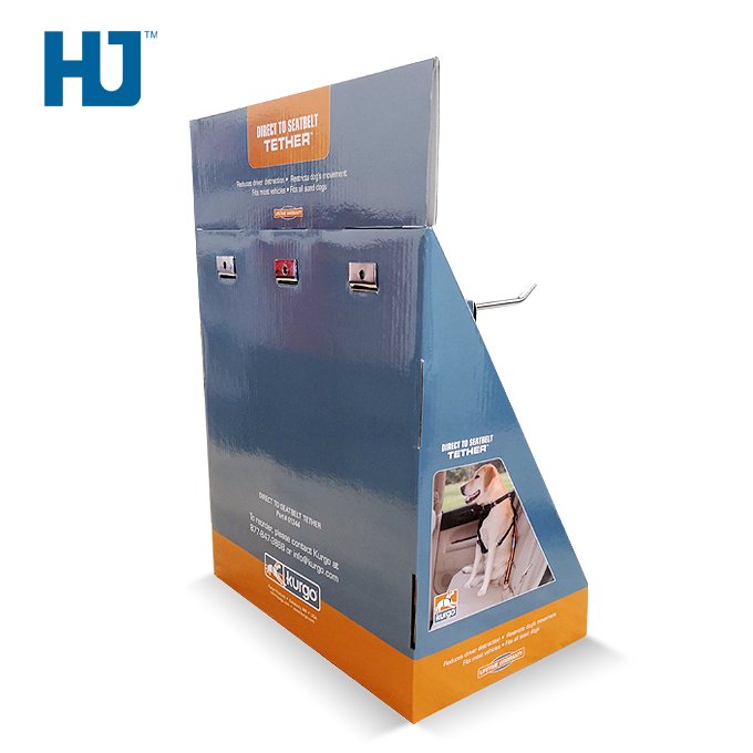 Counter Display Box Pet Tether Stand For Supermarket POP