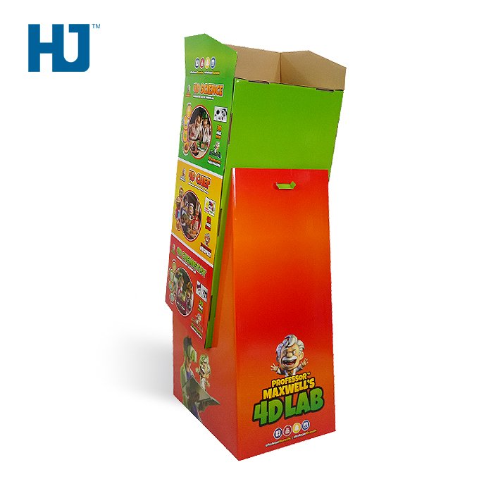 Toys And Dolls Display Stand Shelf Cardboard Displays For Retail And Promote Store