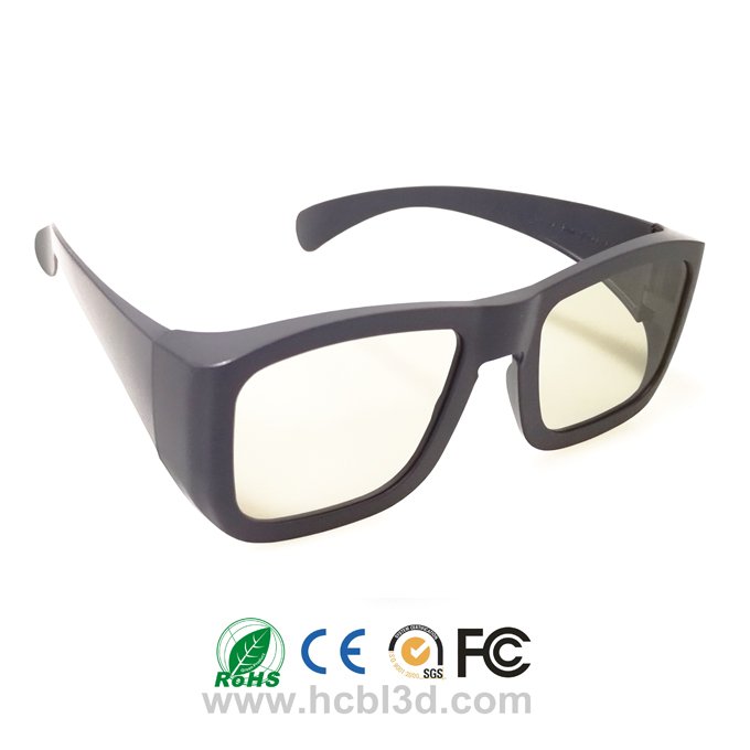 Linear polarized passive 3D glasses