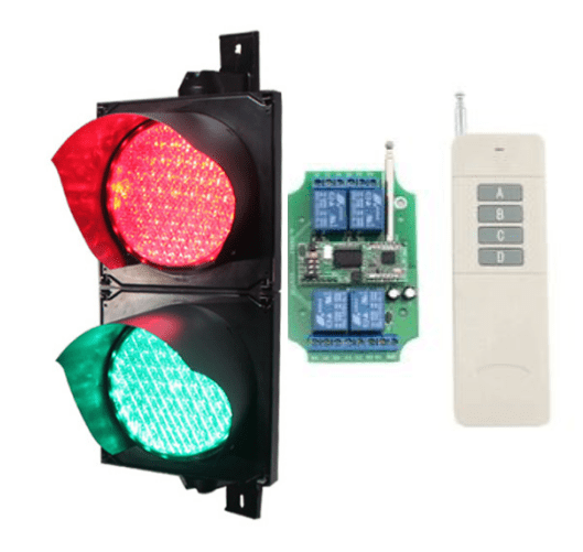 200mm remote traffic light