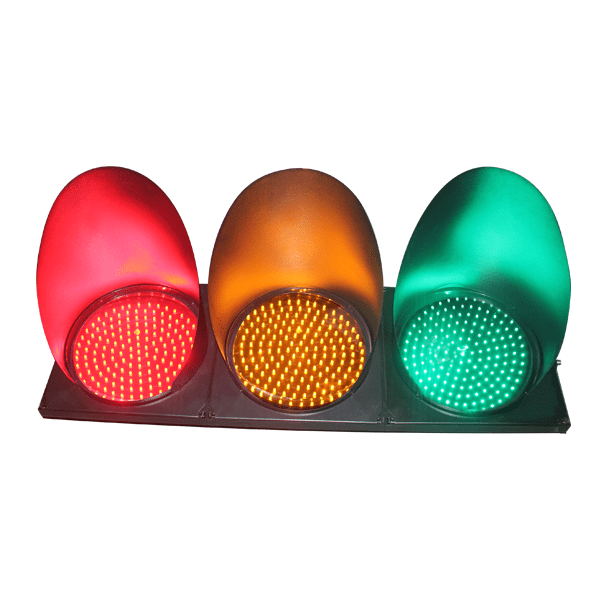 LED red yellow green traffic light 