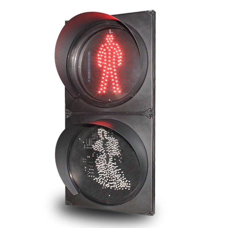 lampu lalu lintas pejalan kaki bekerja dengan sistem pengontrol