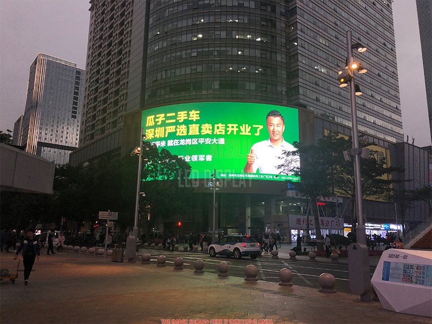 P10mm Front Maintenance LED Display High-Quality Flexible Curved Large Digital Billboard