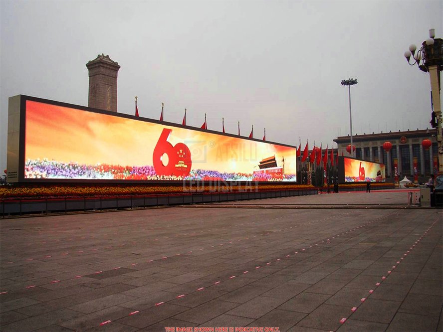 P16mm Front Service Outdoor LED Display Multi-Purpose Usage Advertising LED Video Wall Screen