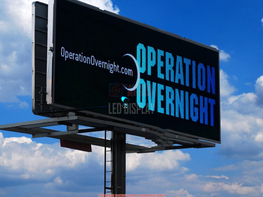P16mm Outdoor Front Maintenance LED Display Cost-Saving Advertisement Digital Billboard
