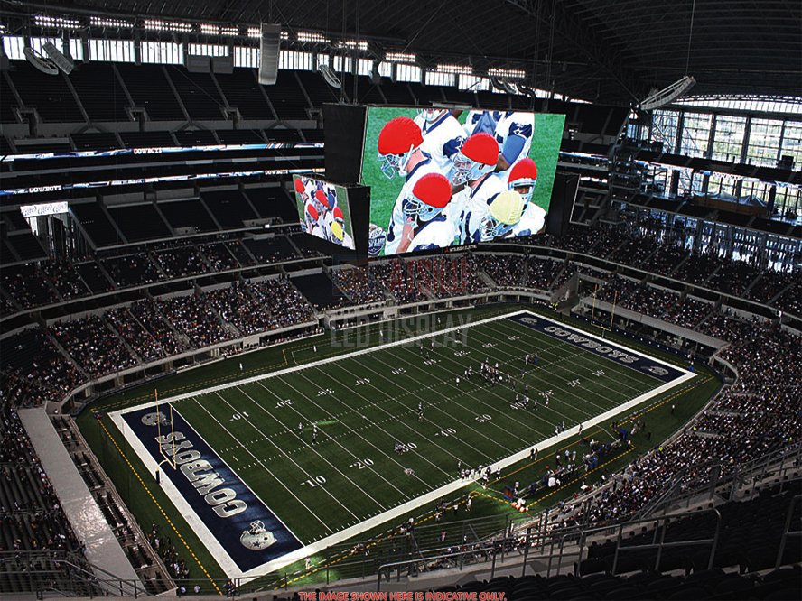 P2.5mm Stadium Sport LED Wall Screen High-Definition Close Viewing Distance LED Display