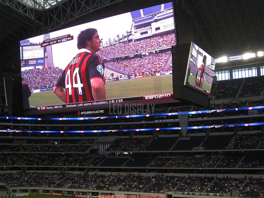 P2.5mm Stadium Sport LED Wall Screen High-Definition Close Viewing Distance LED Display