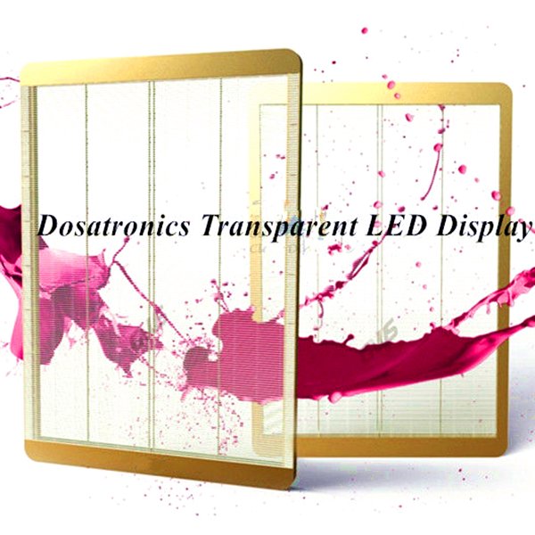Affichage LED transparent
