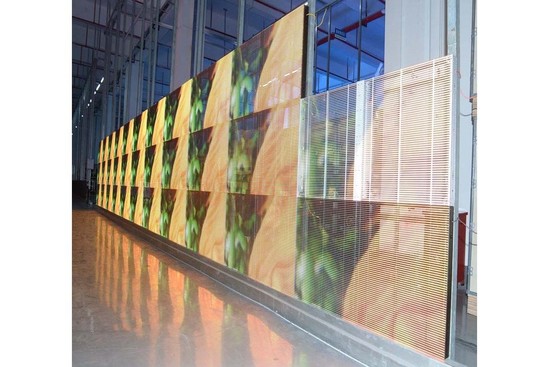 Transparent led display is great choice for glass building