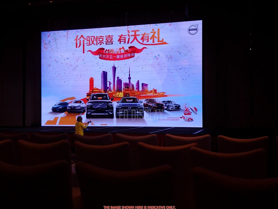 P4.81mm Indoor Rental LED Screen Die-Casting Aluminium Large LED Display Wall for Hire Market