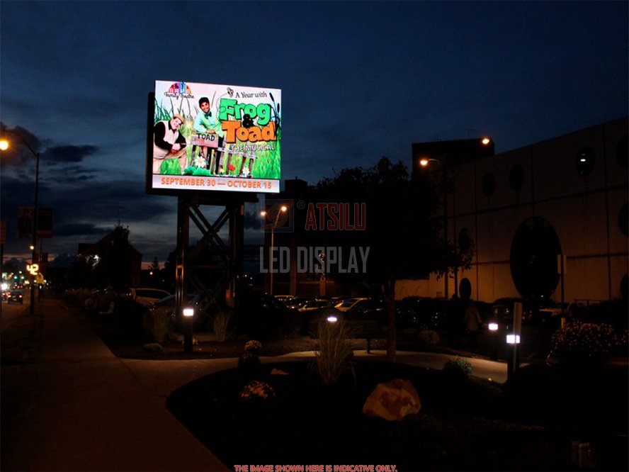 P4.81mm Outdoor HD Digital Billboard High-Definition Big LED Video Wall For High-End Market