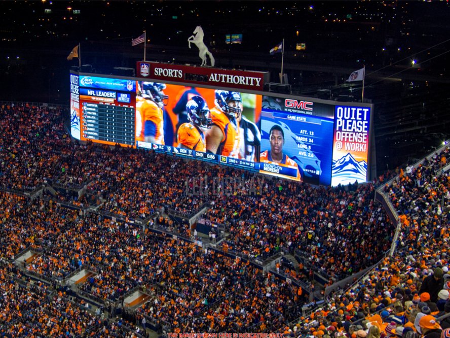 P4.8mm Stadium LED Video Display Sports Venues Big LED Video Wall LED Screen Panel