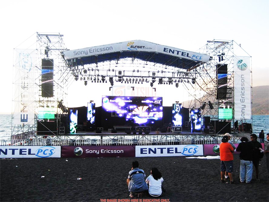 P5mm Outdoor LED Video Wall High-Definition SMD 3-in-1 Big LED Advertising Video Screen