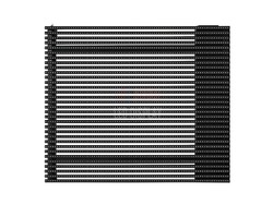 P6.25mm LED Curtain Display Outdoor HD LED Facade Advertising Mesh Video Wall