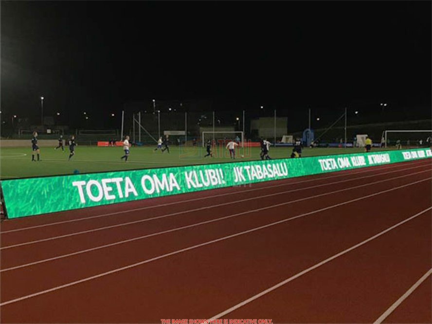 P6mm High-Resolution Stadium Perimeter LED Banner Screen Panel Sports Events LED Video Display