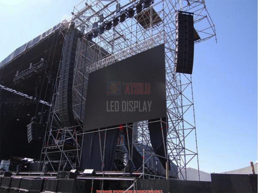 P6mm Outdoor LED Video Wall IP65 High Brightness Outdoor Rental or Fixed LED Wall Screen