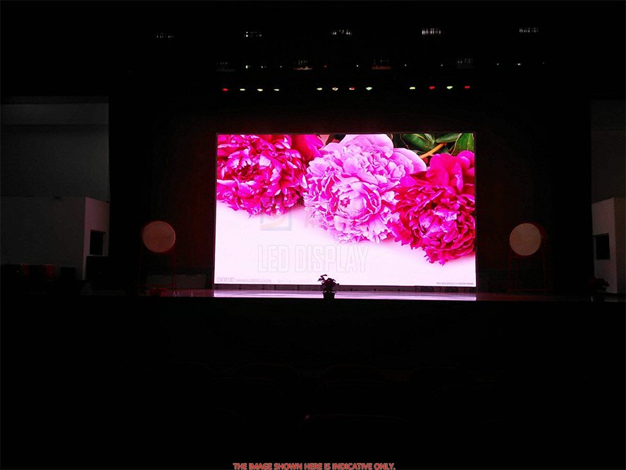 P8mm SMD3528 Indoor LED Display Full-Colour Cost-Saving Large LED Video Wall Screen