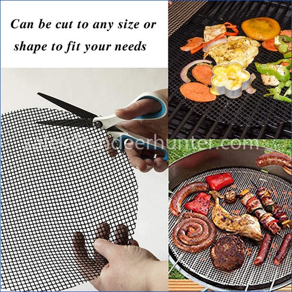 PTFE BBQ Mesh Grill Mat Non Stick Teflon Roast Cooking Sheet