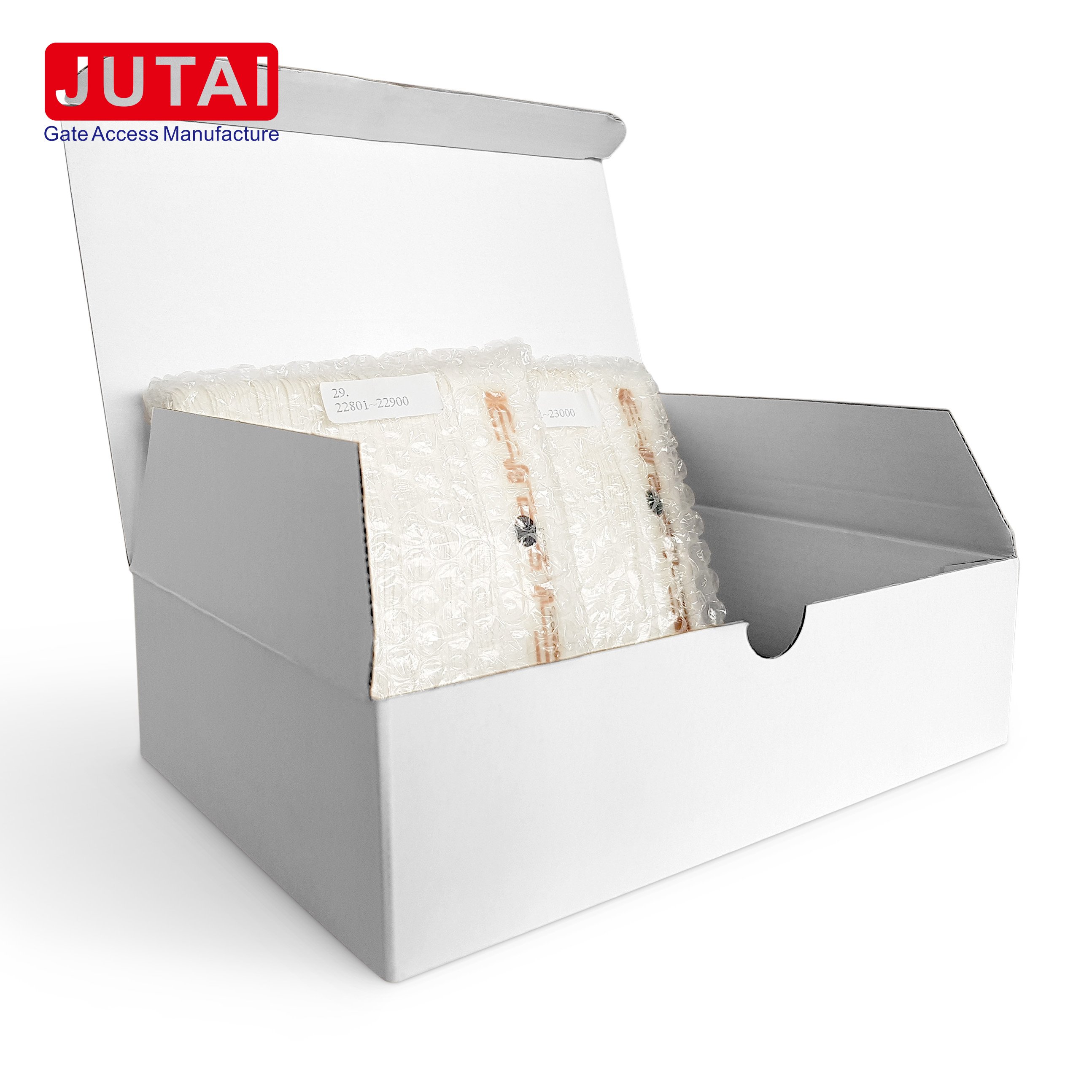 Etiqueta UHF de largo alcance tipo impermeable JUTAI / adhesivo especial utilizado para el sistema de control de acceso de la puerta