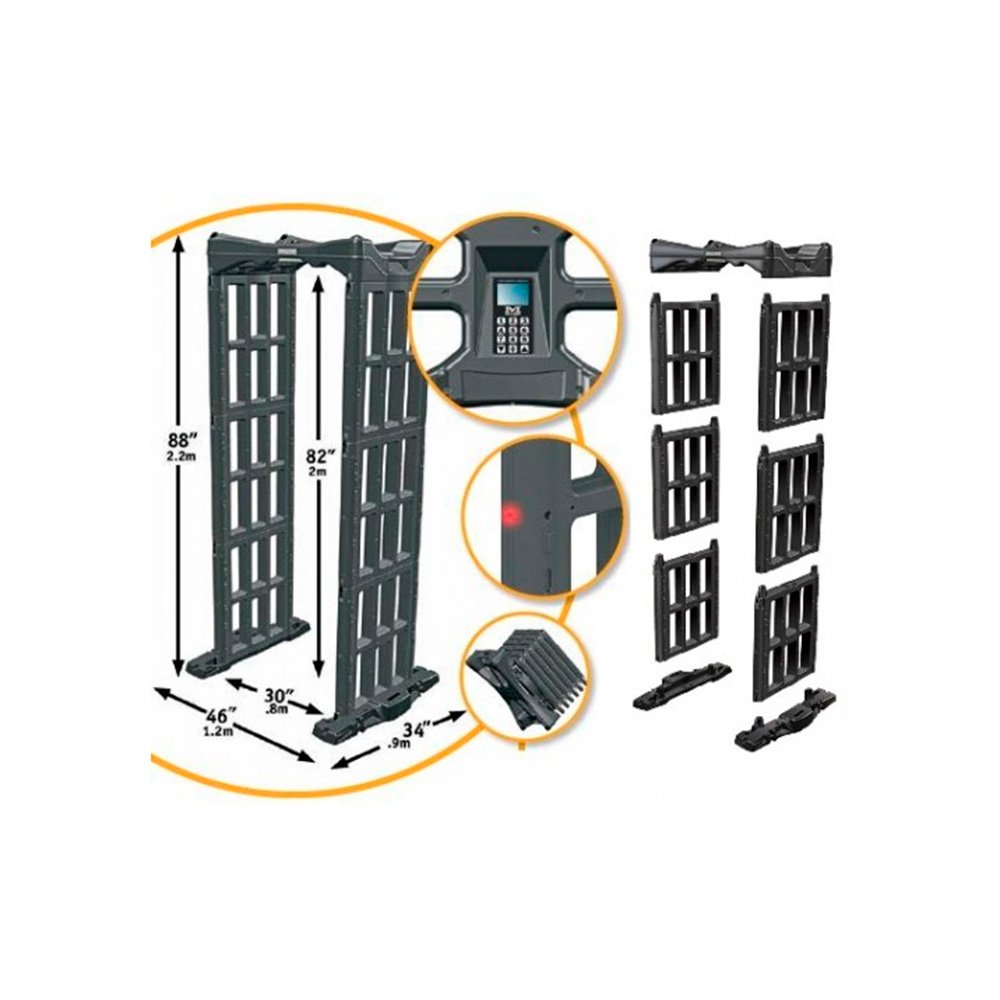 Portable Walk Through Metal Detector