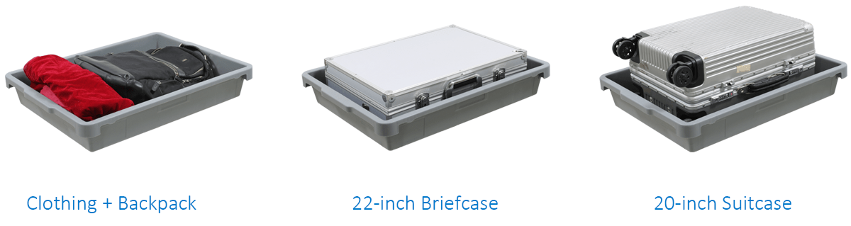 X-Ray Baggage Screening Trays